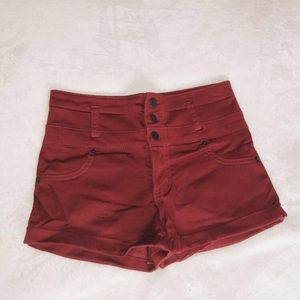 🌻 CLEAR OUT🌻 mossimo maroon high waisted shorts